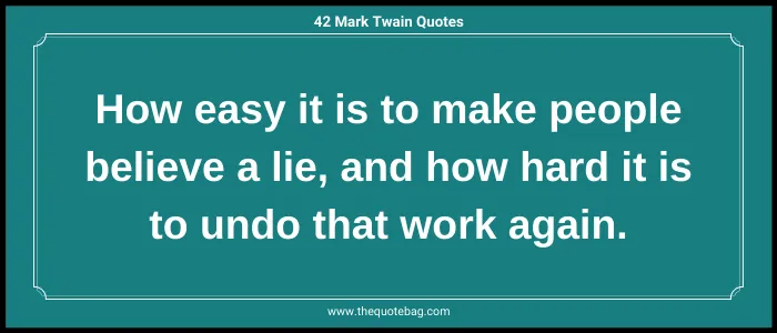 Mark Twain Quotes