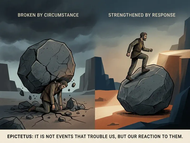 The Ultimate Resilience Test: Epictetus on Reacting to Life